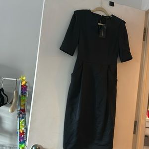 Anna Molinari little black dress